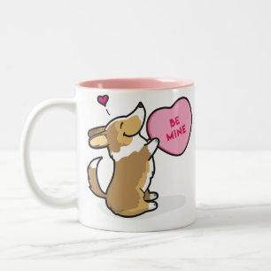 Kaffee-Tasse Corgi-Zobel das 2015-Pembroke des Zweifarbige Tasse
