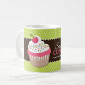 Kaffee-Tasse Customizable Cupcake Company Kaffeetasse (Vorderseite Links)