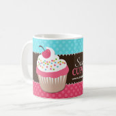 Kaffee-Tasse Customizable Cupcake Company Kaffeetasse (Vorderseite Links)