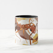 Kaffee-Tasse der Ameisen-(Megalomyrmex) Tasse (Zentrum)