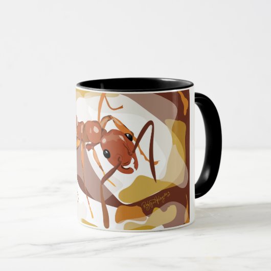 Kaffee-Tasse der Ameisen-(Megalomyrmex) Tasse (VorderseiteRechts)