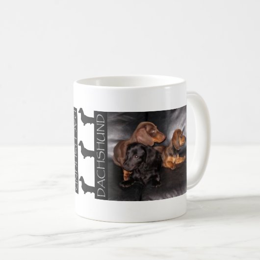 Kaffee-Tasse der Dackel-3 Kaffeetasse (VorderseiteRechts)