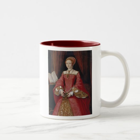Kaffee-Tasse der Königin-Elizabeth Zweifarbige Tasse (Rechts)