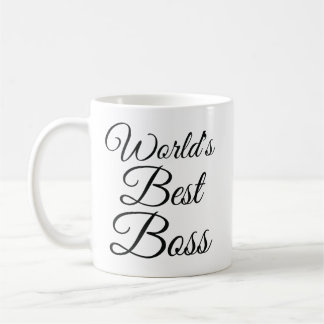 Kaffee-Tasse des besten Chefs der Welt stilvolle Kaffeetasse