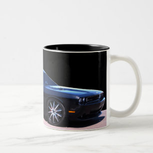 KAFFEE-TASSE DES DODGE-HERAUSFORDERER-HEMI ZWEIFARBIGE TASSE