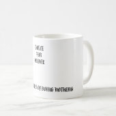 Kaffee-Tasse des dolce far niente Kaffeetasse (VorderseiteRechts)