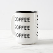 KAFFEE Tasse des KAFFEE-COFEE - besonders (Vorderseite Links)
