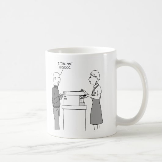 Kaffee-Tasse des Netzdesigners Kaffeetasse (Rechts)