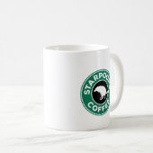 Kaffee-Tasse des Wolfs Ralf - Starpoops Kaffeetasse (VorderseiteRechts)