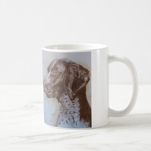 Kaffee-Tasse/Deutscher Shorthair Zeiger Kaffeetasse (Rechts)