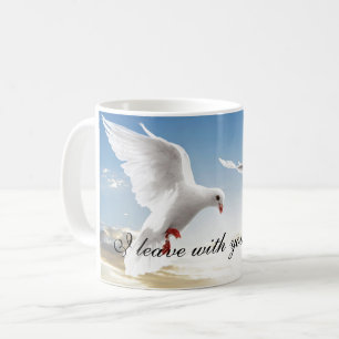 Kaffee Tasse Dove Peace