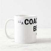 Kaffee-Tasse - 'ein Zug ist Ihr Leuchtfeuer… " Kaffeetasse (Links)