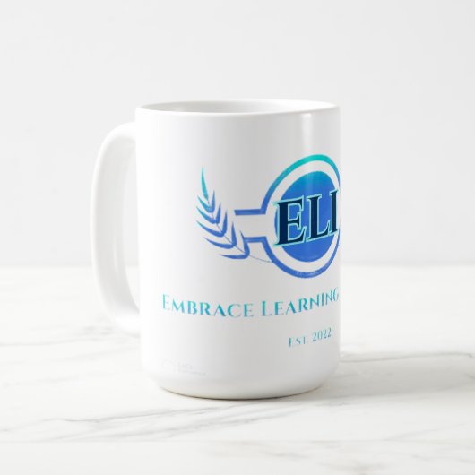 Kaffee-Tasse - Embracinglerninstitut Logo Kaffeetasse (Vorderseite Links)