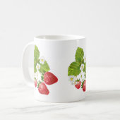 Kaffee Tasse-Erdbeeren Kaffeetasse (Vorderseite Links)