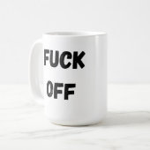 Kaffee-Tasse, Funny Mug, Offensive Kaffee-Tasse Kaffeetasse (Vorderseite Links)