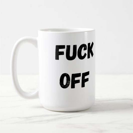 Kaffee-Tasse, Funny Mug, Offensive Kaffee-Tasse Kaffeetasse (Links)
