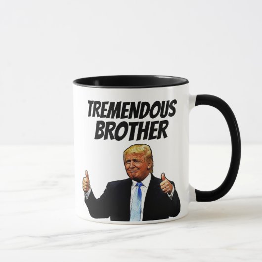 KAFFEE-TASSE, FUNNY TRUMP TASSE (Rechts)