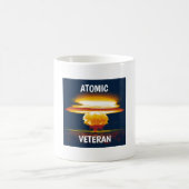 Kaffee-Tasse für Atomveteran mit Pilzwolke Kaffeetasse (Mittel)