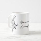 Kaffee Tasse für diejenigen, die Alice im Wunderla (Vorderseite Links)