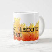 Kaffee-Tasse für ihn oder sie. Jumbo-Tasse (Vorderseite Rechts)