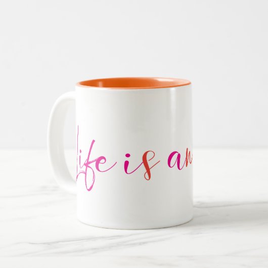 Kaffee Tasse für Kreative! (Vorderseite Links)