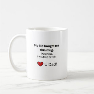 Kaffee Tasse für Papa.