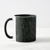 Kaffee-Tasse für Programmierer (Matrix) Tasse (Links)