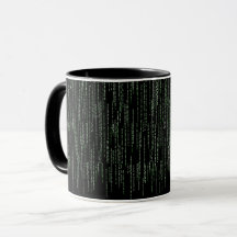 Kaffee-Tasse für Programmierer (Matrix)