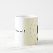 Kaffee-Tasse, Gefühl antisozial? Kaffeetasse (Mittel)