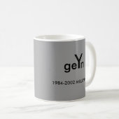 Kaffee-Tasse GENs Y Kaffeetasse (VorderseiteRechts)