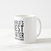 Kaffee-Tasse Geschenke für Vater World's Best Fart Kaffeetasse (VorderseiteRechts)