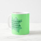 Kaffee-Tasse "Haben Tiere eine Seele?" Kaffeetasse (Vorderseite Links)