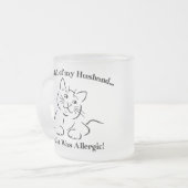 Kaffee Tasse Humorvoll Got von meinem Mann die Kat (Vorderseite Links)