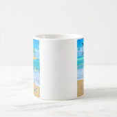 Kaffee Tasse I Liebe Strand (Mittel)