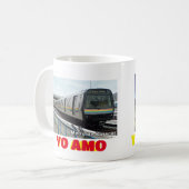 Kaffee Tasse I Liebe Venezuela, kundenspezifisch (Vorderseite Links)