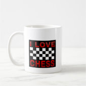 Kaffee-Tasse: Ich Liebe Schach Kaffeetasse (Links)
