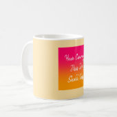 Kaffee-Tasse im Mut haben Kaffeetasse (Vorderseite Links)