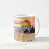 Kaffee-Tasse Israels Jerusalem Kaffeetasse (VorderseiteRechts)