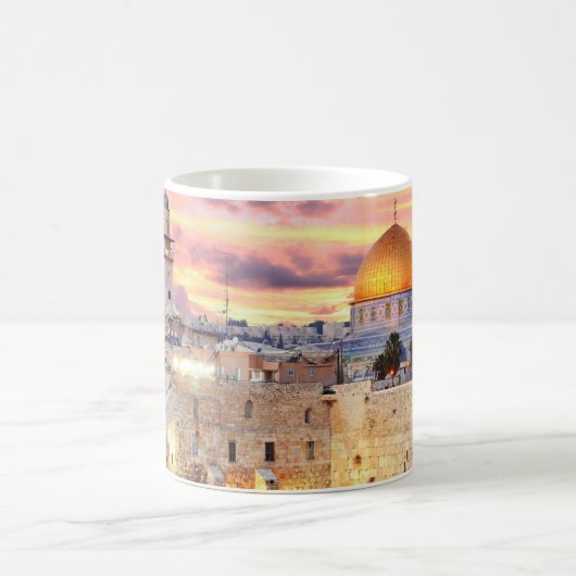 Kaffee-Tasse Israels Jerusalem Kaffeetasse (Mittel)