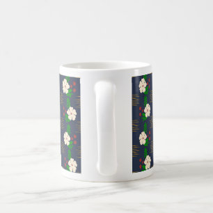 Kaffee-Tasse - japanische Blume Kaffeetasse