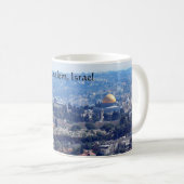 Kaffee-Tasse Jerusalems, Israel Kaffeetasse (VorderseiteRechts)