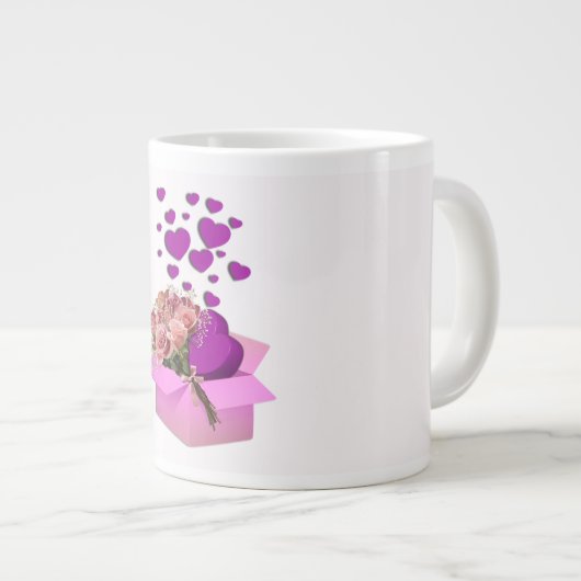 Kaffee-Tasse! Jumbo-Tasse (Vorderseite Rechts)