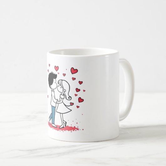 Kaffee-Tasse Kaffeetasse (VorderseiteRechts)