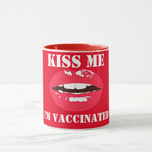 Kaffee-Tasse "KISS ME" Tasse