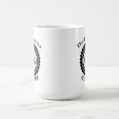 Kaffee Tasse Klasse C Straßenschild mit Name (Mittel)