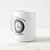 Kaffee Tasse Klasse C Straßenschild mit Name (Vorderseite Links)