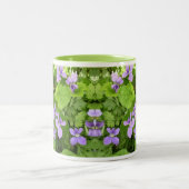 Kaffee Tasse - Kräuterviolette - gepresst (Mittel)