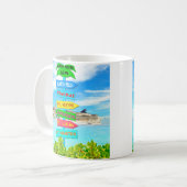 Kaffee-Tasse - Kreuzfahrt 2019 Kaffeetasse (Vorderseite Links)