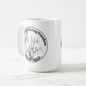 Kaffee-Tasse Legion Company OEF Kaffeetasse (Vorderseite Links)