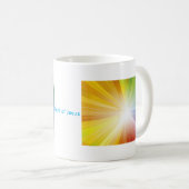 Kaffee-Tasse/Licht von Jesus Kaffeetasse (VorderseiteRechts)